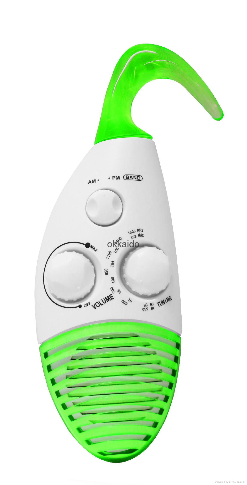 Hot sale classic shower radio am/fm shower radio for promotion 2