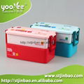 Plastic Bento Lunch Box Two Layer Japan