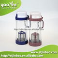 Plastic Sports Water Bottle with Tea Filter