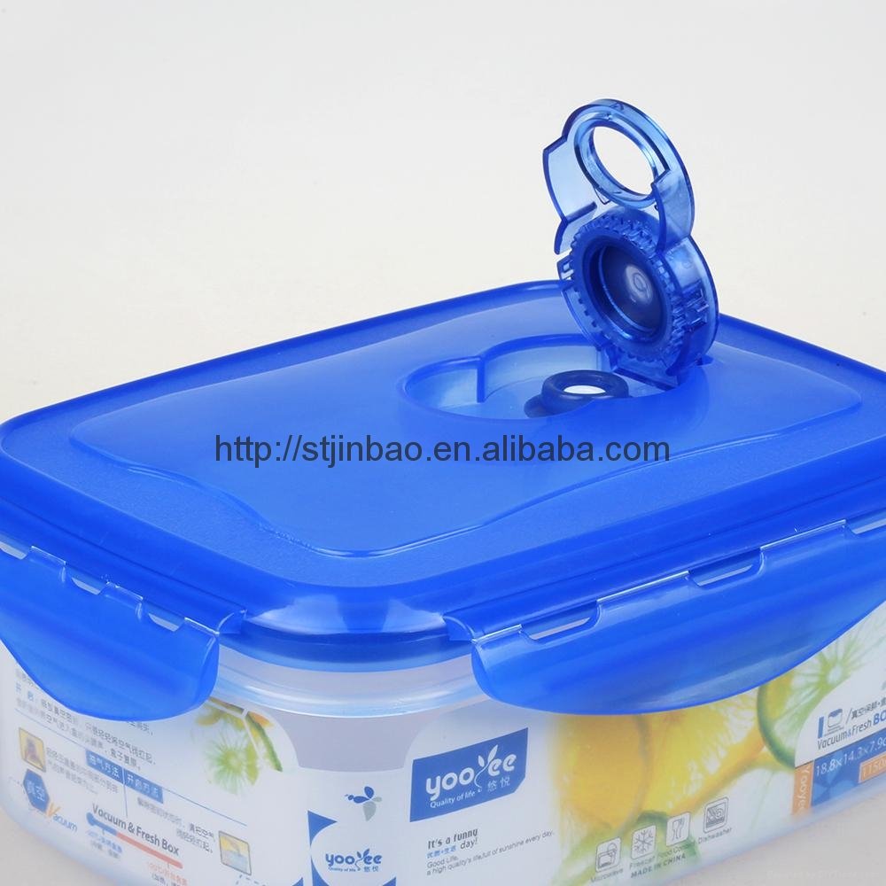Set of 3 Airtight Plastic Food Storage Container Set 2