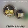 钻探工具牙轮不取芯金刚石钻头