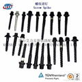 High Tension Rail bolts with nut for