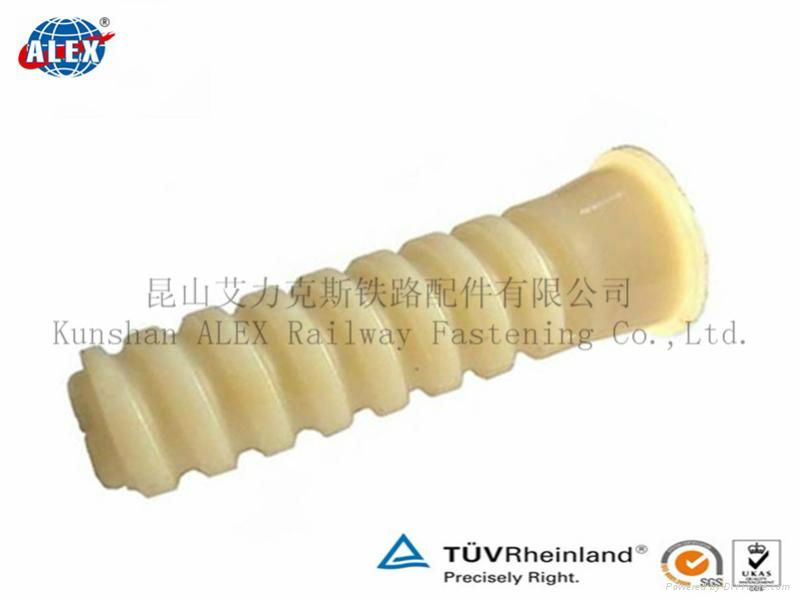 Nylon Plastic Dowels plastic bolt insert