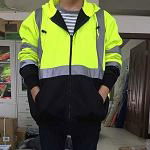 high visibility hooded sweatshirt High Visibility Sweatshirt