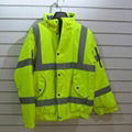 high vis bomber jacket Hi Vis Bomber Jacket