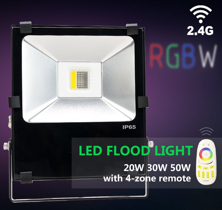 LED20W智能RGBW投光灯泛光灯独家明纬电源 2
