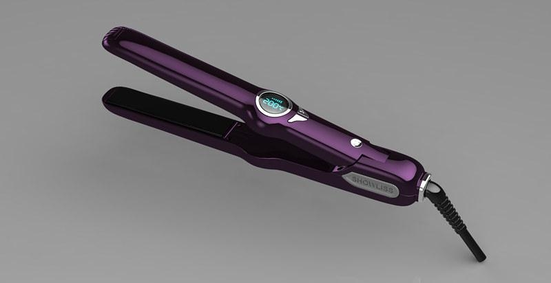 LCD Salon Hair Styling Tools Ceramic Flat Iron Professional Hair Straightener 2