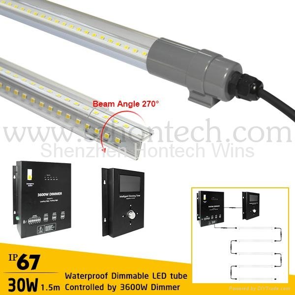 high lumen 110lm/w 4ft led tube light ROHS CE T12 led tube Double sided lighting 3