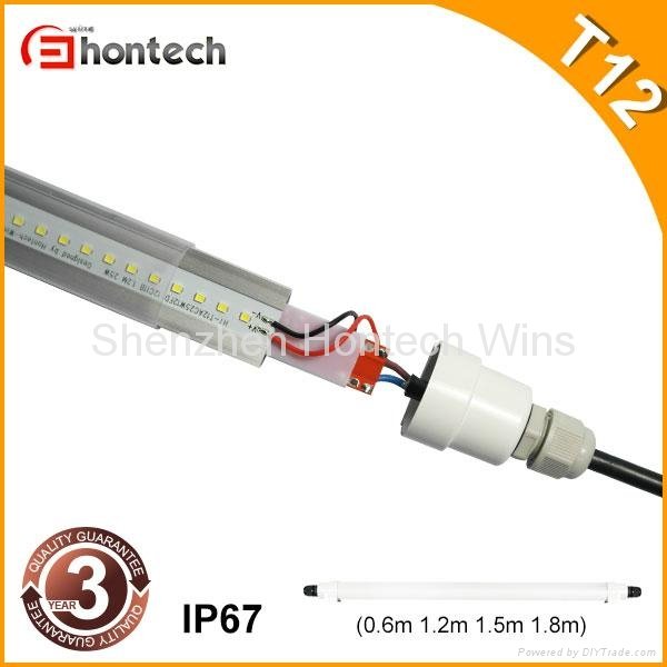 25w ww tube12 led tube light t12 led waterproof dimmable tube light 2