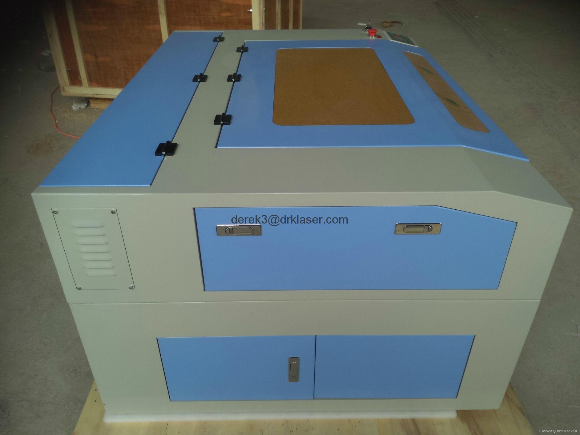 DRK 6090 cnc desktop wood acrylic plexiglass co2 laser engraving machine p (China Manufacturer