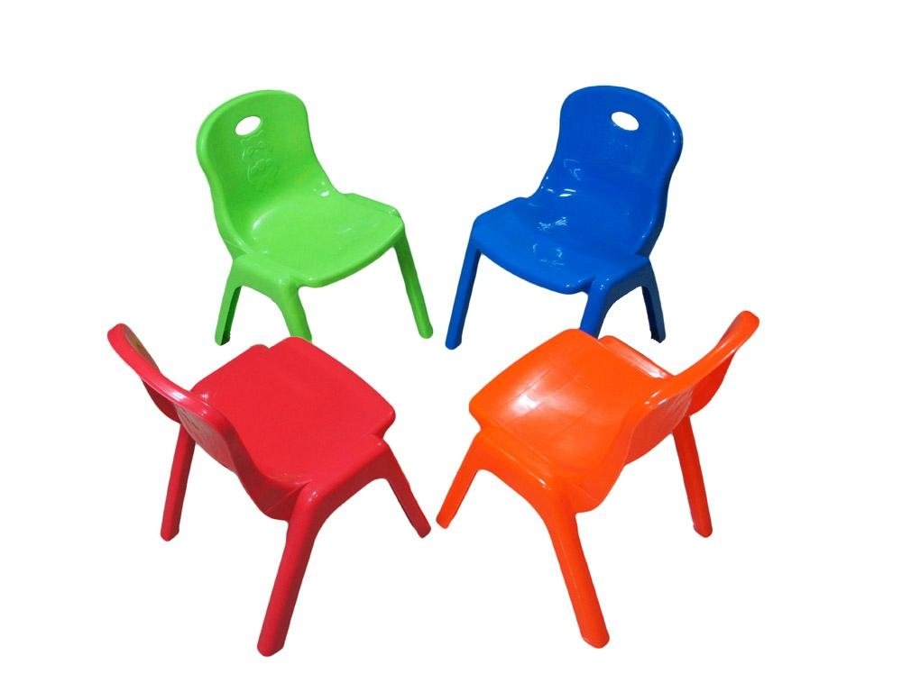Kids'  sturdy colorful plastic chair BY-283 2