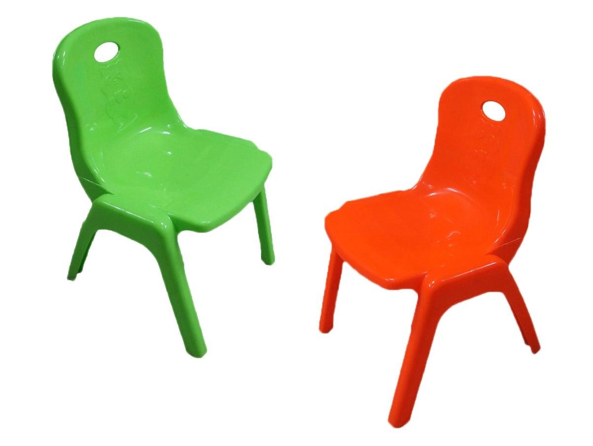Kids'  sturdy colorful plastic chair BY-283 3