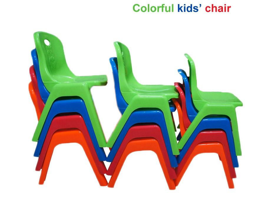 Kids'  sturdy colorful plastic chair BY-282 2