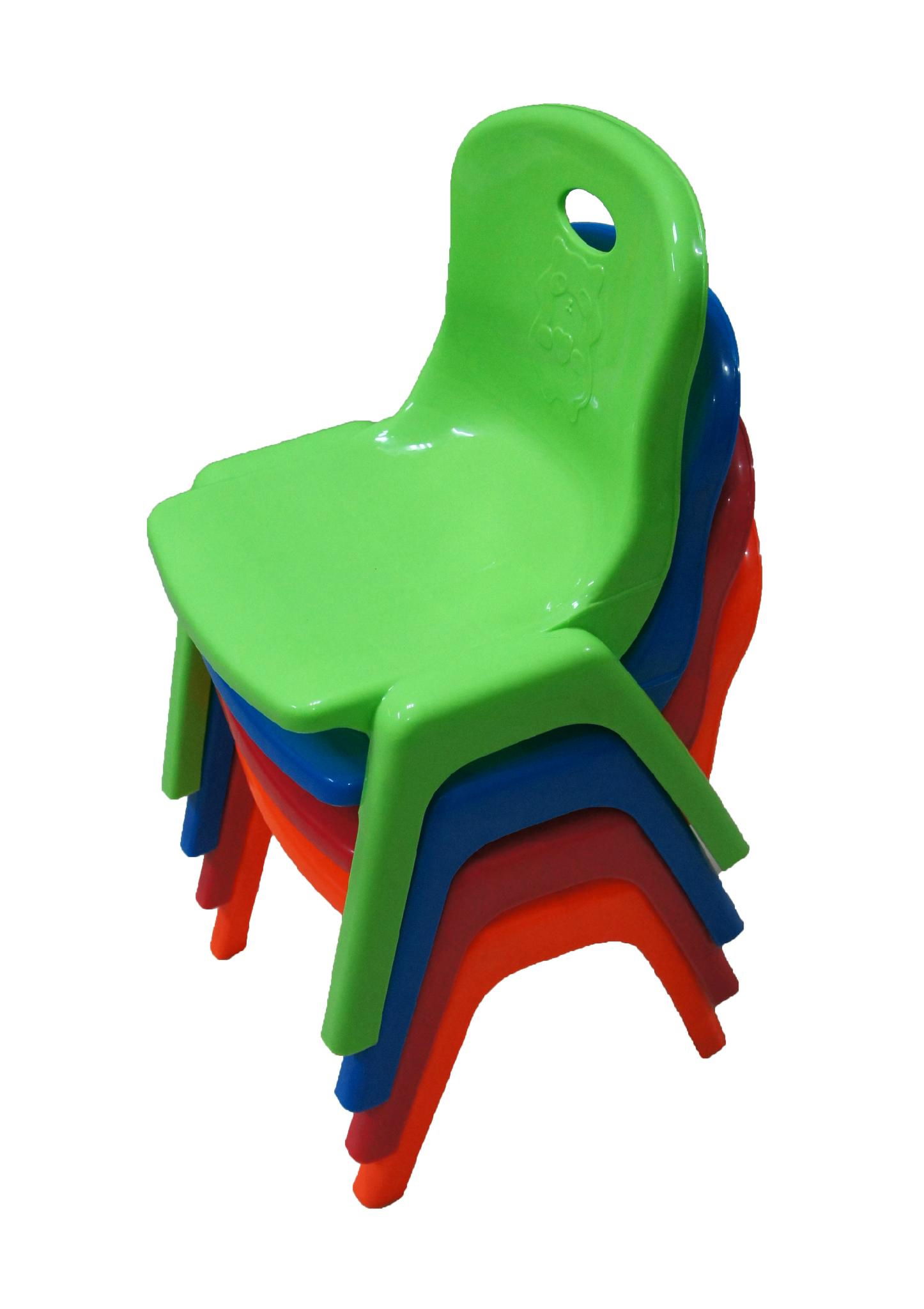 Kids'  sturdy colorful plastic chair BY-281 2