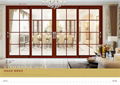 80-75 Series Aluminum Sliding Interior Door with Double Glazing for Villa 3