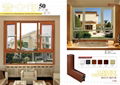 Italy 55 Series Thermal Break Alumium Casement Window 4