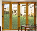 wood composite Thermal Break Alumium Casement Window 5