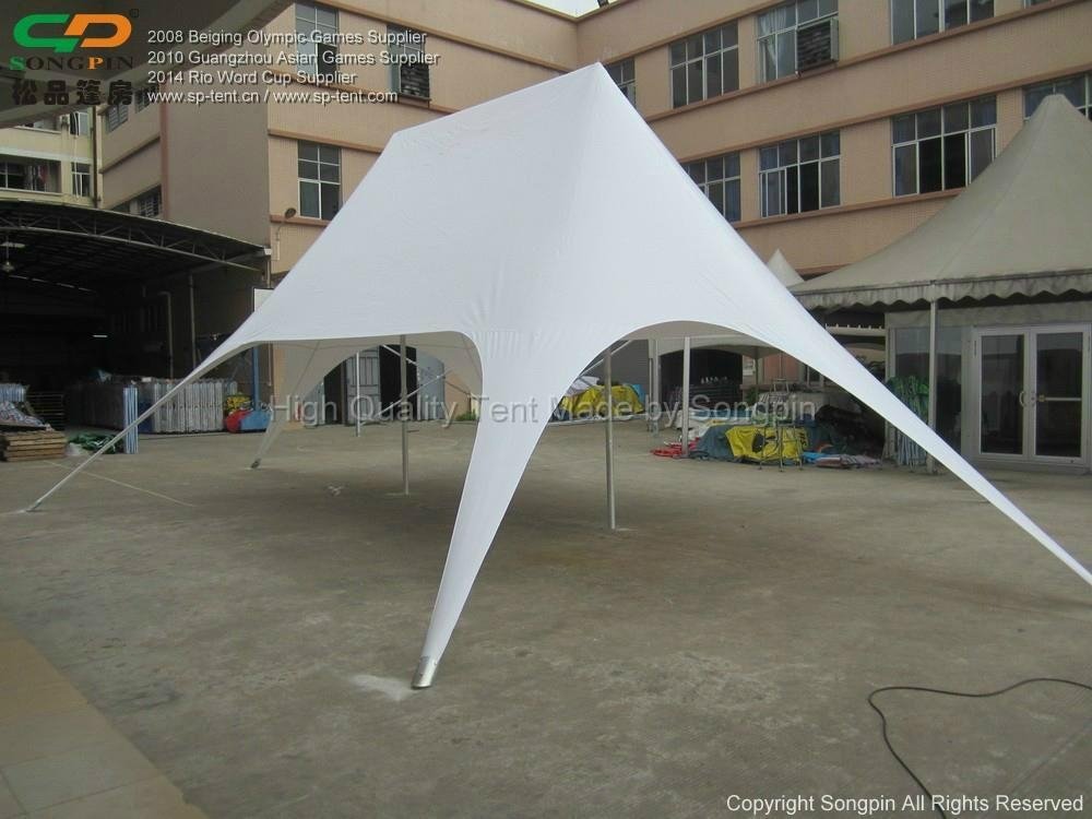 5Size Colorful Double Top Star Tent With Elegant Printing 5