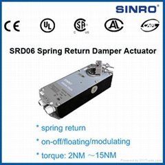SRD06 Series Modulating Damper Actuator with Spring Return