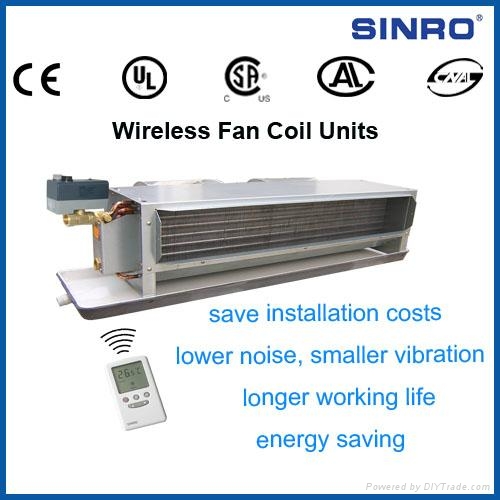 Wireless Fan Coil Units Sinro (China Manufacturer) Heat Exchange