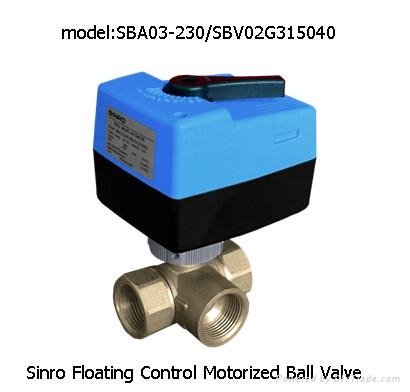 3 way motorized ball valves 