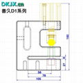 上海善久普通過料小圓孔氣動塑料袋打孔機 3