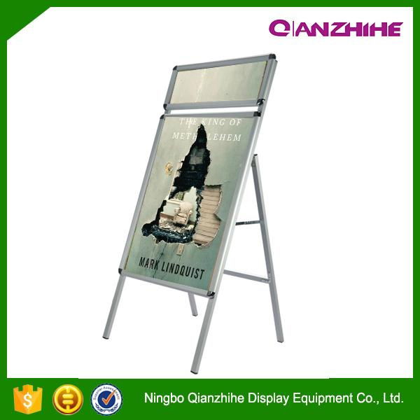 walking advertising board sigle side pavement sign Poster Advertising Board,a bo 2