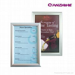 outdoor 25mm aluminum snap frame advertising