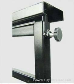 adjustable iron advertising easel display rack 2