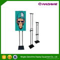 adjustable iron advertising easel display rack 1