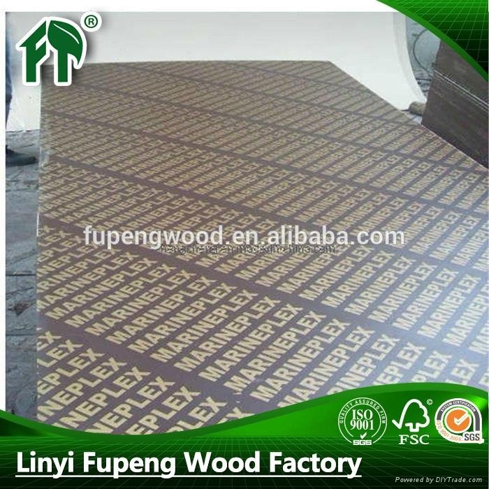 Linyi manufacturer supply hot sale plywood for construction  2
