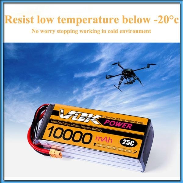 11.1V 25C 10000mAh  lipo battery for rc helicopter and UAV 2