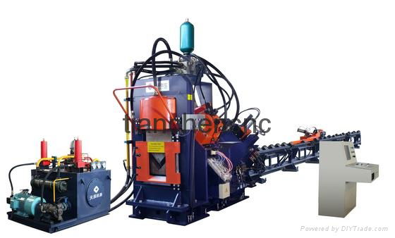 angle punching,marking and shearing line 