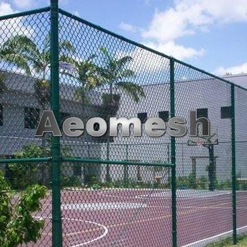 PVC Chain Link Fence Panels, Chain Link Wire Mesh 5