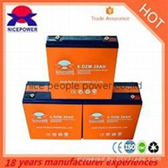 AUTO DC BATTERY 12V 20AH/BATTERY PACKS 24 36 48V