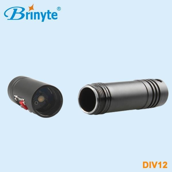Drinyte Div12 Multicolor Side Magnetic Switch Diving Torch 2
