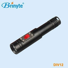 Drinyte Div12 Multicolor Side Magnetic Switch Diving Torch