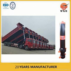 single acting hydraulic rams for  dump