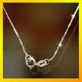 fashion 925 sterling silver bead chain 5