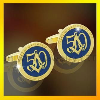 unique design memorable gift transparent enamel custom cufflinks  5