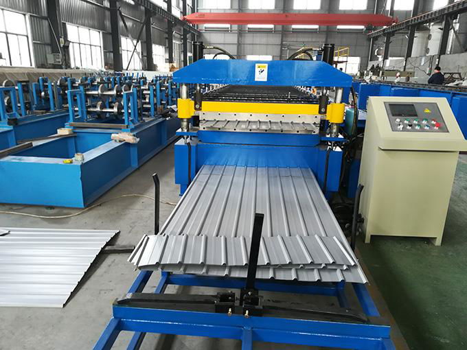 IBR Roof Roll Forming Machine 5