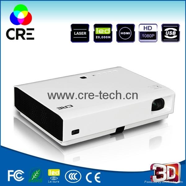 Mini handi projector download data show for laser advertising projection equipme