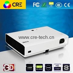 1280*800 support 1080p laser and led projector 100000 contrast smart tv display