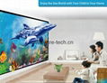 1280*800 support 1080p laser and led projector 100000 contrast smart tv display 2