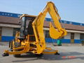 Front end loader 2.5t backhoe  with cheap factory price 1