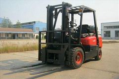 2t LPG/Gasoline High Mast Forklift Trucks with low factory price