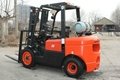  3.5t Gasoline/LPG counter balance forklift with CE for sale 1
