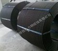 UNBONDED POST TENTIONED CONCRETE SEVEN WIRE STEEL STRAND  3