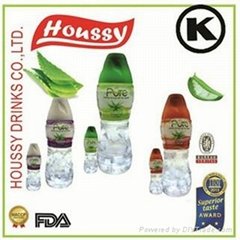 2016 FDA HACCP HOUSSY 330ml Pure Natural Aloe Vera Cube Drink