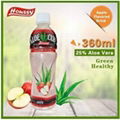 2016 FDA HACCP HOUSSY 360ml fresh aloe vera cube drink 5